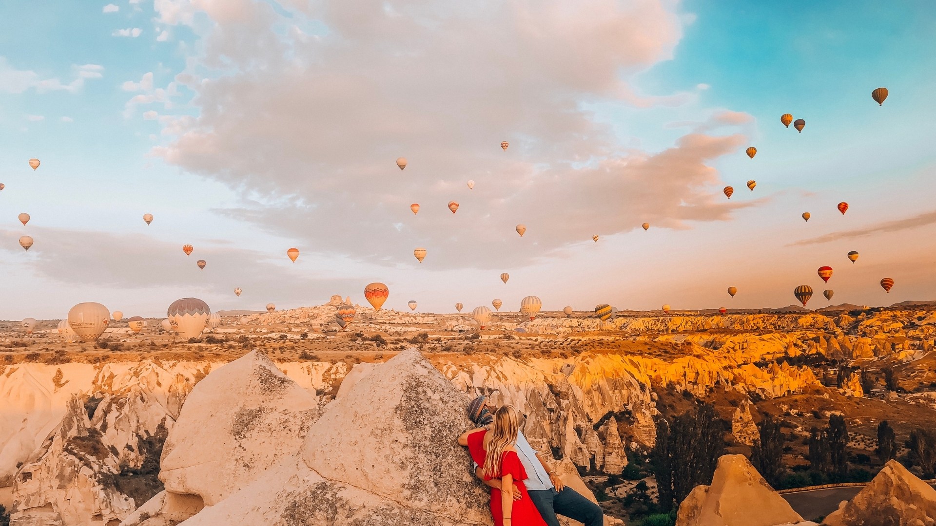 Kapadokya'da Eşşiz Bir Balayı
